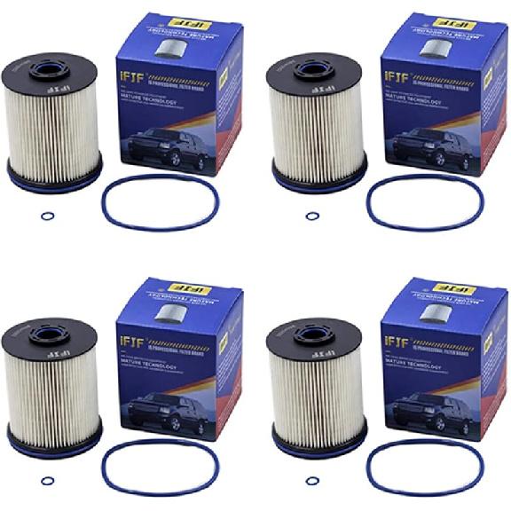 IFJF TP1015 Fuel Filter 5 Micron Replacement For -2024 Cadillac 3.0L L5P Duramax 2017-2024 Chevy Silverado/GMC 6.6L Sierra 2500HD 3500HD -2024 4500HD