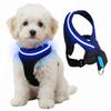 Cute Dog Harness for Suitable for and Large Made by a Japanese with Illuminated LED Lights Walks, Small, Medium, Dogs, Company, (Blue, S)