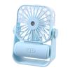 Handheld Fan Mini Air Conditioner USB Rechargeable Portable Humidifier Mist Cooler Cooling Spray Humidifier Fan for Home/Office