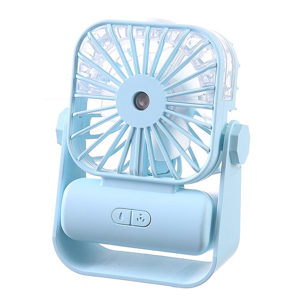 Handheld Fan Mini Air Conditioner USB Rechargeable Portable Humidifier Mist Cooler Cooling Spray Humidifier Fan for Home/Office