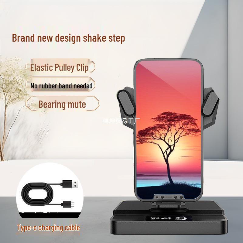 Automatic Silent Shake Walker: WeChat Compatible Step Counter & Walking Device Warning: No fast charging
