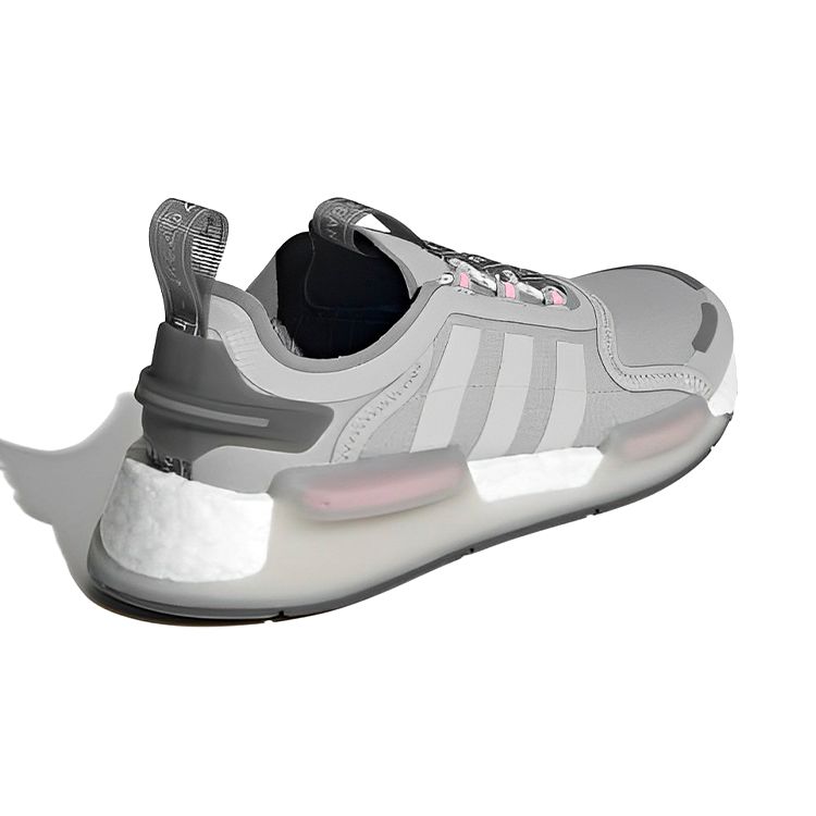 Adidas NMD_V3 J Grey Pink Kids Sneakers Grey-Two Grey-Three Grey-Four GX9805