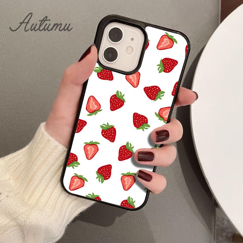 Husa de telefon Strawberry Fields Forever pentru iPhone 11 12 13 14 Pro Max mini XR XS SE 2020 6S 7 8 Plus Husa Samsung Galaxy S21 S22