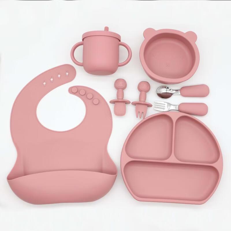 Ru Han Kids  Silicone Dining Set