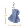 Apricot Lamb Navy Blue Bunny Cute Soft Keychain Plush Perfect for Boys and Fits Kids Backpacks and 11cm Toy, Girls, Purses,