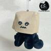 Creative Novelty Bear Plush Keychain Pendant Funny Cute Small Bear Keyrings Exquisite Backpack Decoration Accessories Gifts