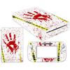 Anti-scratch DIY Protective Cover Stickers Game Console Decor Skin Decal For Nintendo Wii U