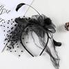 Punk Feather Yarn Hair Hoop Carnivals 1920s Ladies Hairband Prom Party Headwear