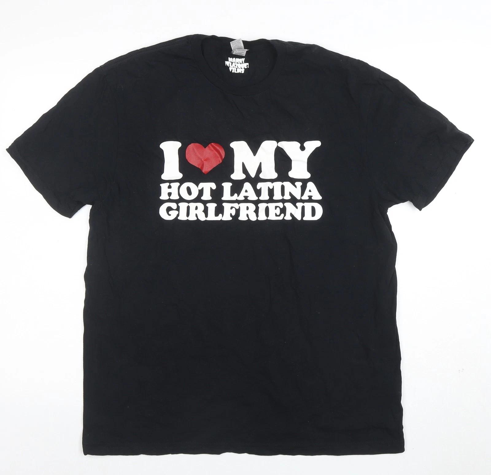 

Gildan Men s Black Funny Graphic Cotton T-Shirt Size L XL