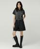 MAGOODGAN Flower 7958 Fatigue Variant Black Bermuda Shorts