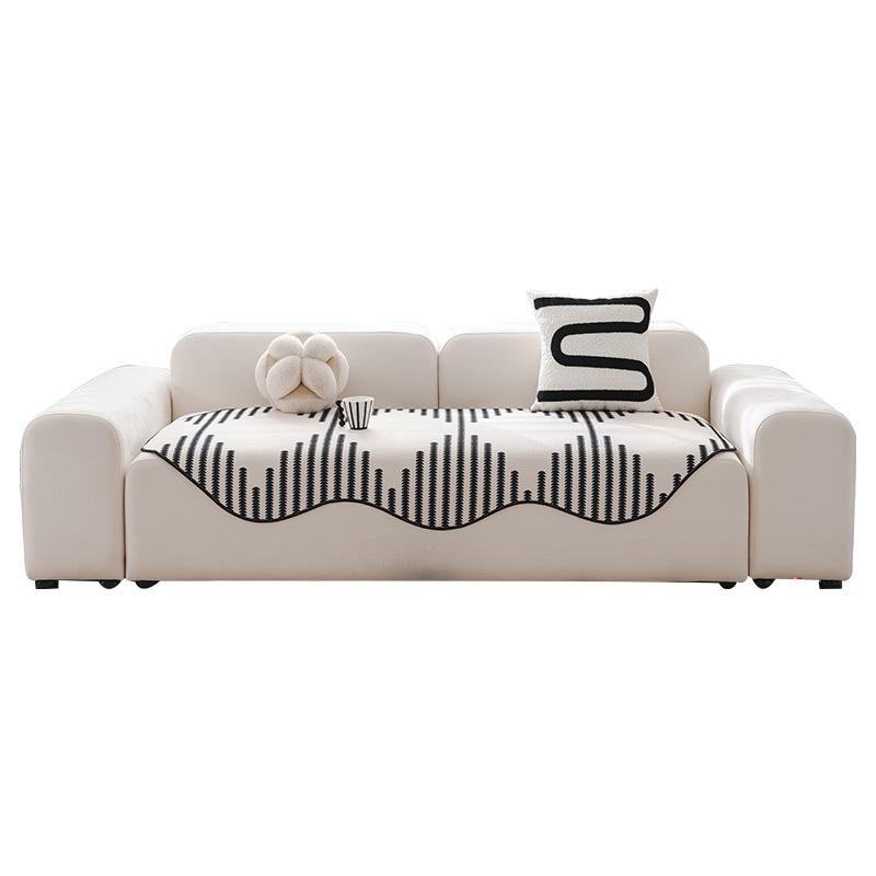 Special-Shaped Sofa Cushion, Universal In All Seasons, New  High-End Irregular Leather Sofa Cover, Non-Slip Cover Cloth Towel