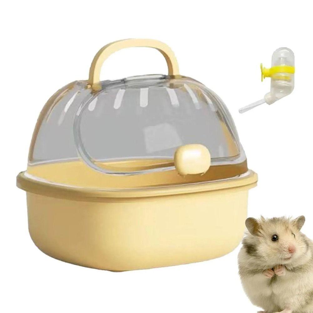 Handheld Chinchilla Outdoor Cage Portable Small Pet Carrying Box Hamster Travel Carrier Hedgehog