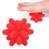 2 Colors Acupoint Massage Ball Muscle Release Deep Tissue Massage Silicone Fitness BallRed