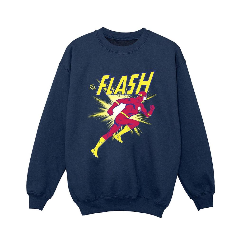 DC Comics Boys The Flash Running Sweatshirt