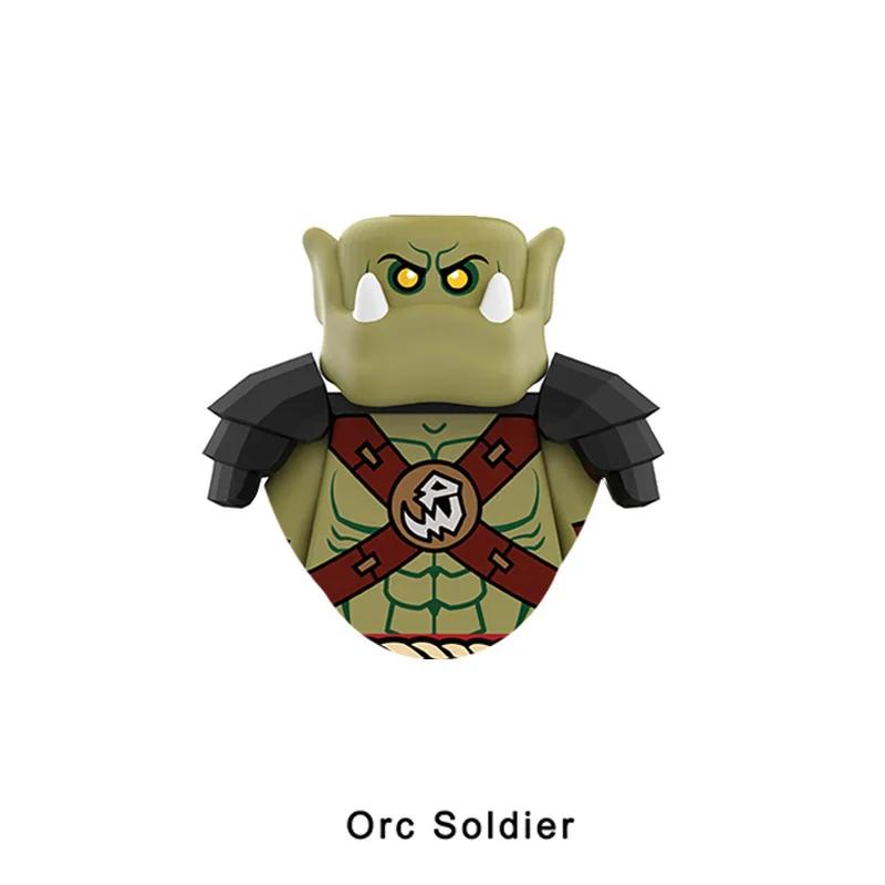 

Дитячі іграшки Серія Середньовічний Орк Мультяшні Фігурки Модель Маленькі Частинки Конструктор Дитячі Подарунки на День Народження