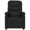 Vidaxl Massage Armchair, Black, Faux Leather