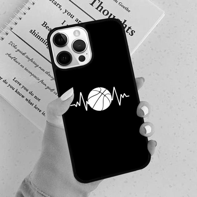 Basketball Heart Beat Phone Case For For IPhone 18 17 Air 16 15 11 12 13 14 Pro Max Plus Coque