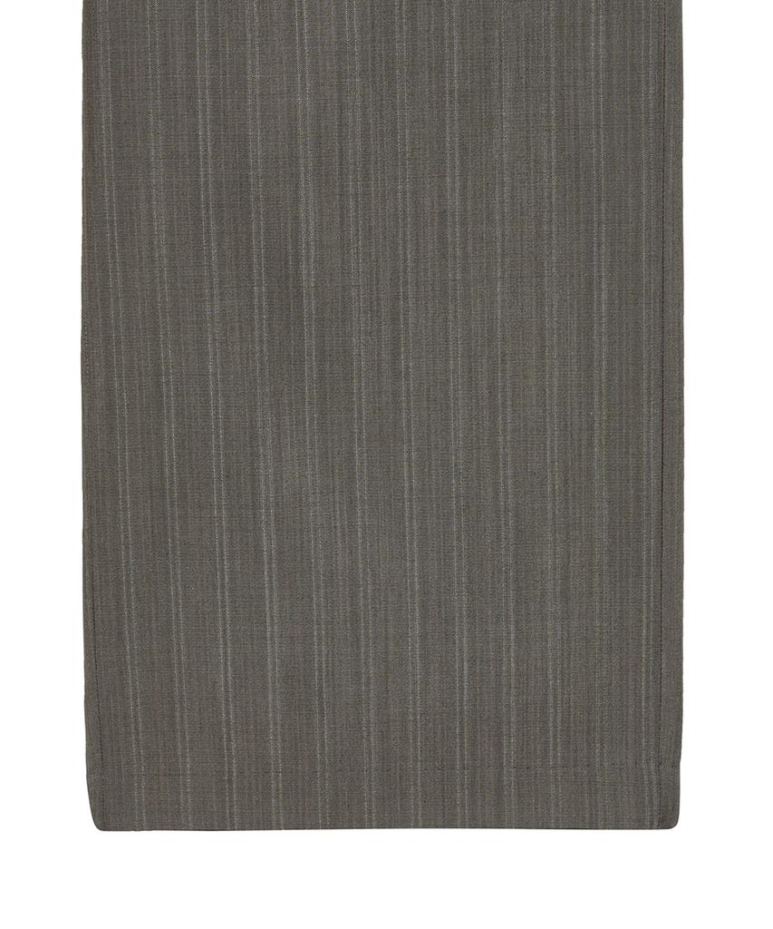 NOIRER Wool Silk Striped Light Pants (Brown)
