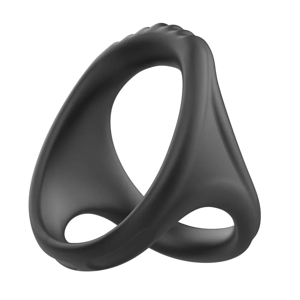 Silicone Cock Penis Penis Rings Erection Semen Lock Enhancing Long Lasting Delay Ejaculation Adult Sex Toys for Men Couples 18+