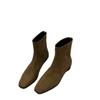 Women's Shoes  High Quality Mid-Calf Women's Boots Fashion Back Zip Modern Boots Women  Solid Shoes for Women