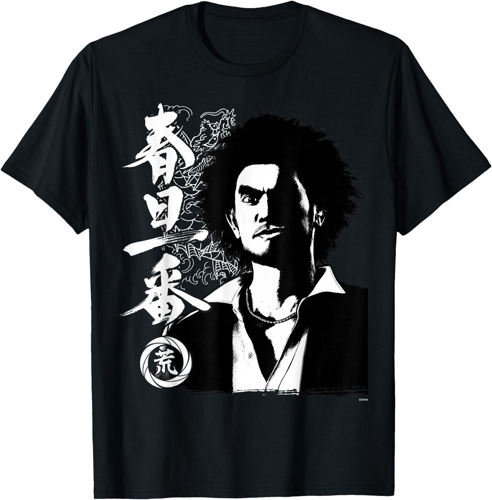 Футболка с татуировкой Итибана Касуги из Like a Dragon & Yakuza XL