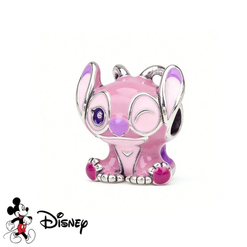 Disney Nuovo Stitch Scintillante Buzz Lightyear Ciondolo Winnie the Pooh Eeyore Perla Charm Adatta ai Braccialetti Originali Gioielli Fai da Te Regalo
