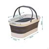 Collapsible PP Bucket Easy Clean Foldable Mop Cleaning Tool Laundry Basket