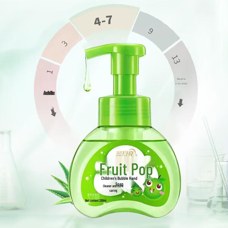 Blue Moon Kids Green Apple Foaming Hand Wash 5-Pack