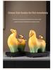 Colorful Prosperity Horse Figurine: Elegant Decor for Office, Living Room, or Hallway - Ideal Housewarming or Opening Gift