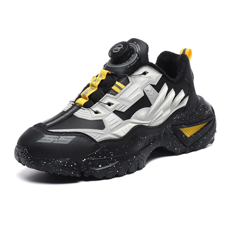 Χειμερινά Παπούτσια για Άνδρες Περιστροφική Αγκράφα Unisex Μοντέρνα Αθλητικά Παπούτσια Cool Mecha Παπούτσια Casual Trainer Αναπνεύσιμα Ελαφριά Παπούτσια Τρεξίματος