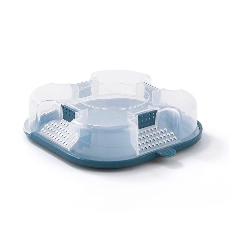 

Home Roach Trap Blue Single And Double Layer Kitchen Bathroom Insect Removal Single