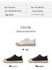Men's 2024 Spring Breathable Canvas Casual Shoes: Trendy, Versatile Board Shoes