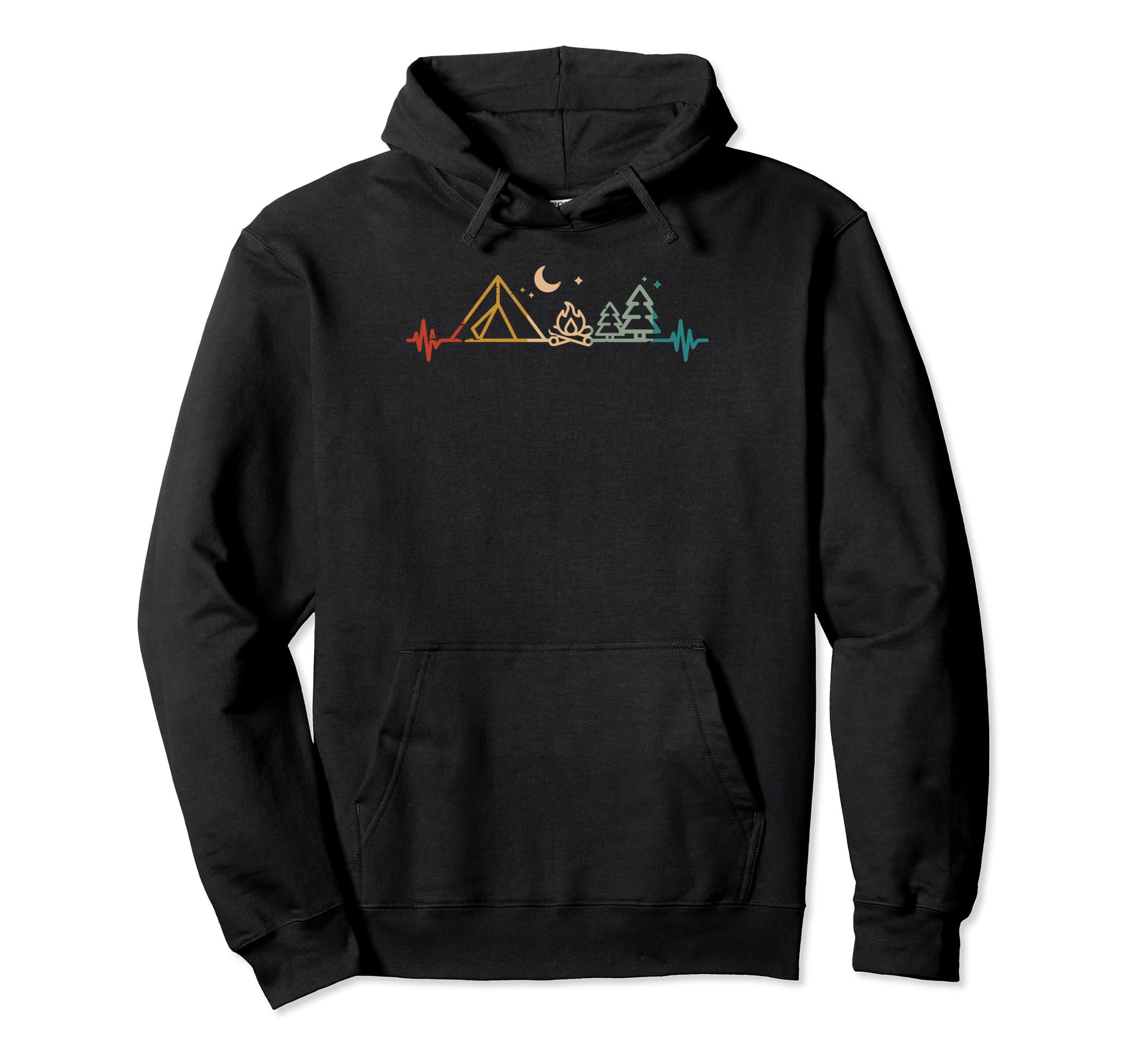 

Палатка для кемпинга Heartbeat Campfire Tree Camper Kids Parka Men s Women s чёрный