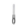 Double-Sided Stainless Nail File for Shaping and Buffing - Portable Manicure Tool for Natural and Artificial Nails