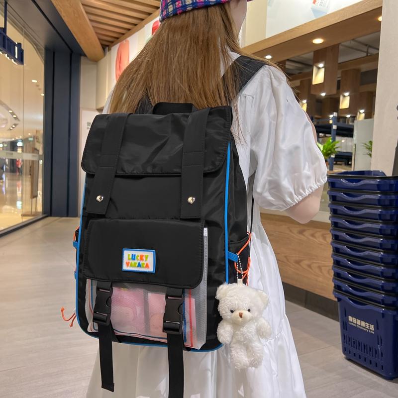 

Студенческий школьный рюкзак большой емкости, модный женский рюкзак для путешествий