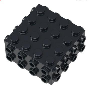 

*Brick 4x4 w. knob 5 sides* 288 5 pcs DIY enlighten block brick part No. Compatible With