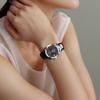 TISSOT Kutu Collection Automatic Mechanical Movement Women's Watch 32mm Black Dial Stainless Steel Case T035.207.16.061.00