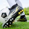 Football Shoes Fly-woven Socks Mouth Tf Broken Nails Artificial Turf Training Long Nails Competition Shoes Parent-child