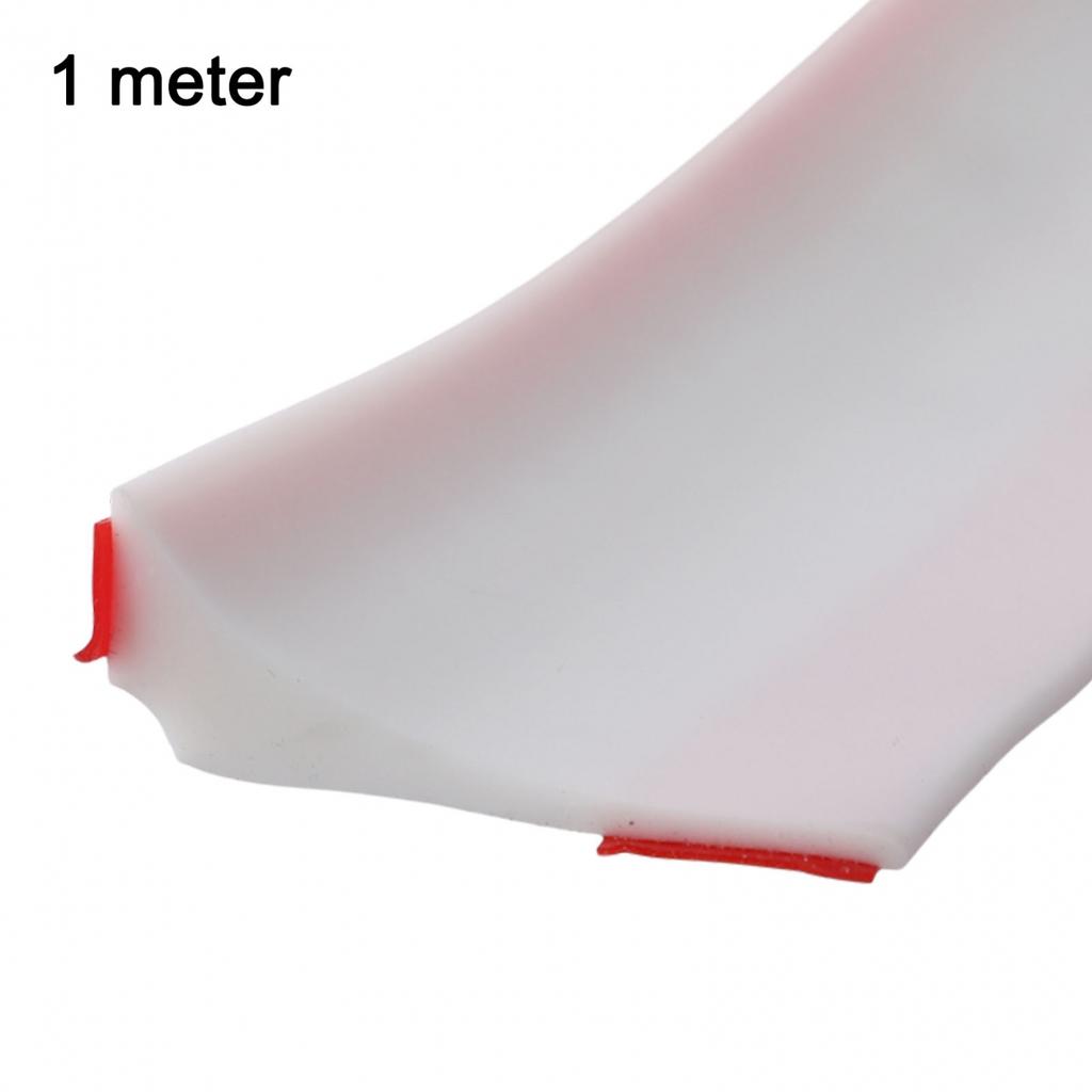 Einfach zu installierende Silikon-Duschdichtungsleiste 4 5 cm Breite für Küche und Bad