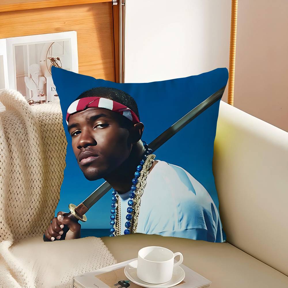 Singer Frank Ocean B-Blonde Pillow Case Throw Pillow Chair Seat Cushion Nap Pillows Cushion Seat Soft Pad Pillow Sofa Cushion