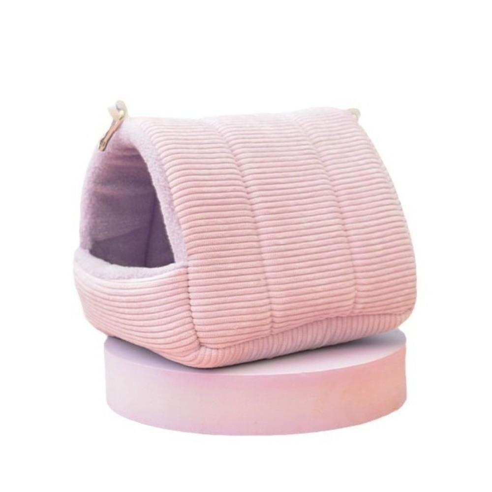Tent Design Hamster Hammock Corduroy Small Pet Bed New Plushie Parrot Nest for Winter