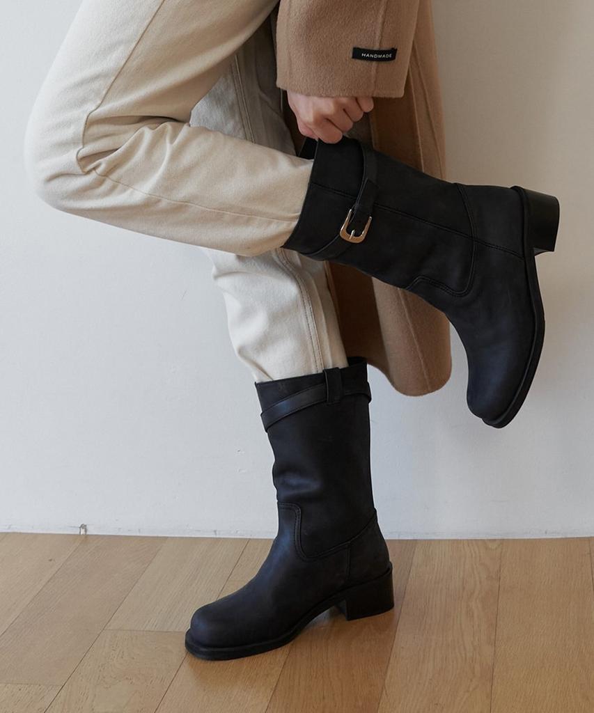 Lilyshoe Dane Half Boots_3Color(2 Way) (B Type)