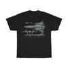 US Air Force SR71 Blackbird Reconnaissance Aircraft T Shirt Short Sleeve 100 Cotton Casual Tshirts Loose Top Size S3XL