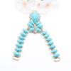 New 1pcs Collar Buckle Crystal Chain DIY Clothing Sewing Accessories Bikini Connector Buckle Fashion Beach flip flops Chain