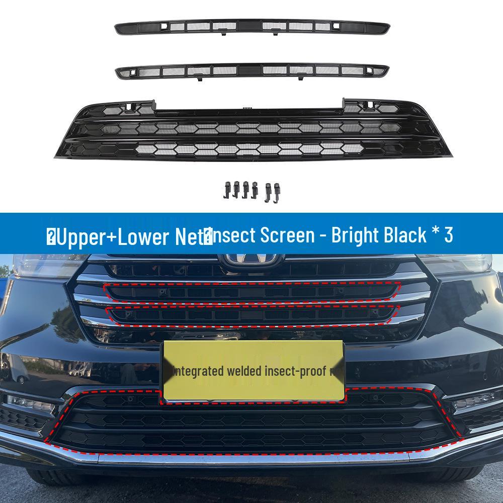 Insect-Proof Radiator Protection Net for 2022-2026 Honda Odyssey: Easy Buckle Installation, No Disassembly Needed.
