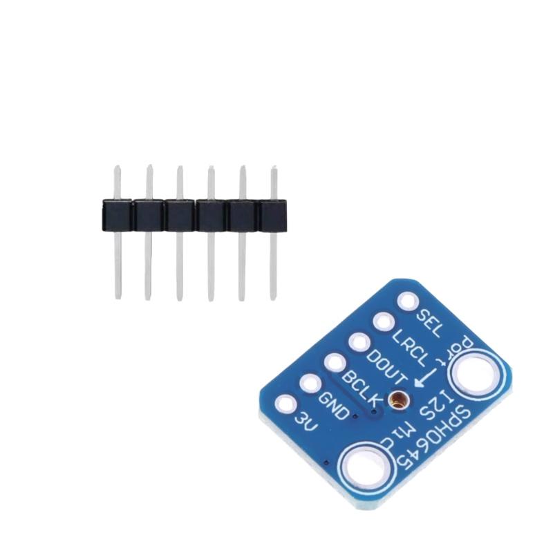 Raspberry Pi Audio Projects SPH0645 I2S MEMS Microphone 1 Set Sensor Board Low Power Voice Input For AI Voice Assistants