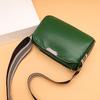 New Arrival Women's Top Grain Leather Mini Bag - Color Block Crossbody Shoulder Bag with Spacious Design for Casual & Trendy Outfits