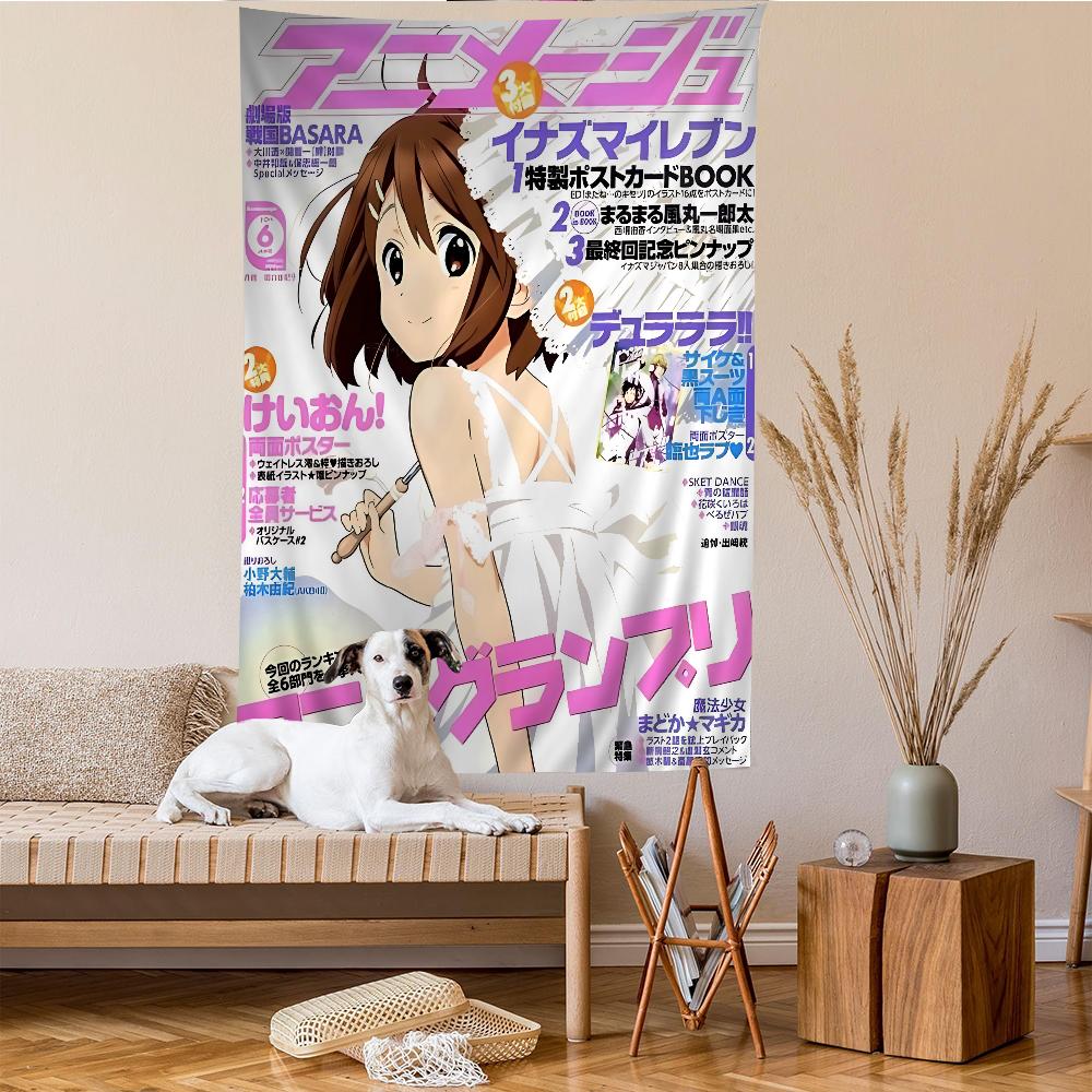 Kon Anime Cartoon Tapestry Art Science Fiction Room Home Decor Wall Hanging Sheets