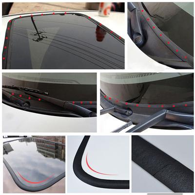 Tiras de Vedação do Para-brisa do Teto Solar do Carro Guarnição Moldura Vedação de Borracha EPDM à Prova de Som