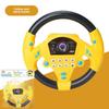 Douyin-Inspired Co-Pilot Steering Wheel Educational Toy for Kids